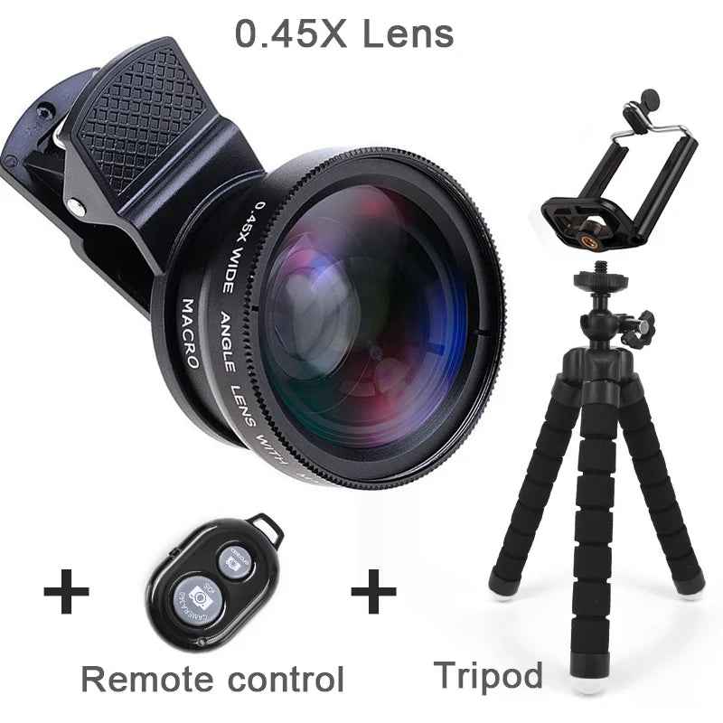 SnapPro Camera Lens Set – Travel-Friendly Phone Photography Kit | Motionshop