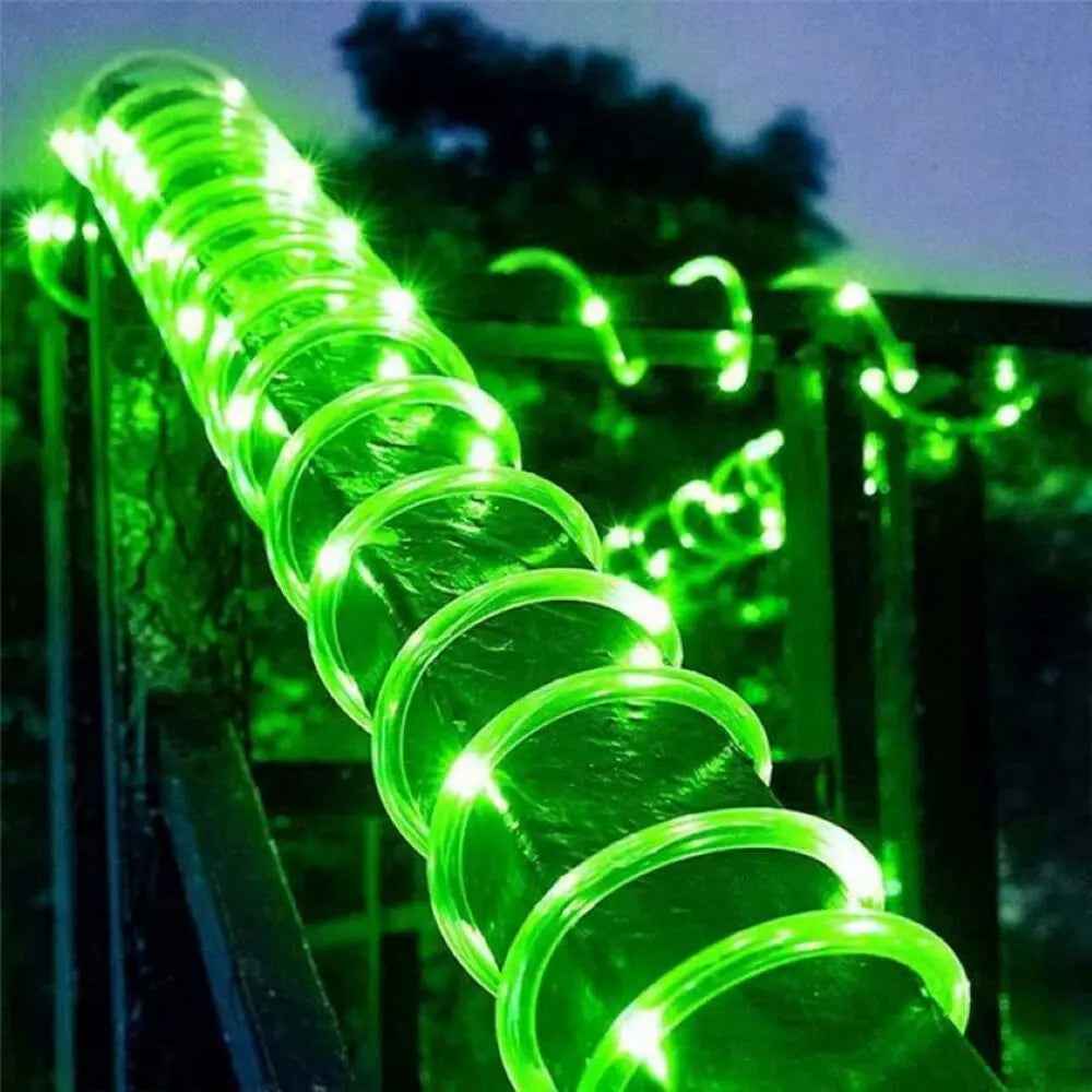 Solar Rope Lights Solar LED Light Path Deck Outdoor Garden