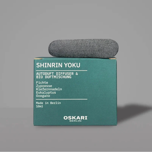 Oskari - Car Fragrance Set “Shinrin Yoku” – Forest scent for natural relaxation on the go