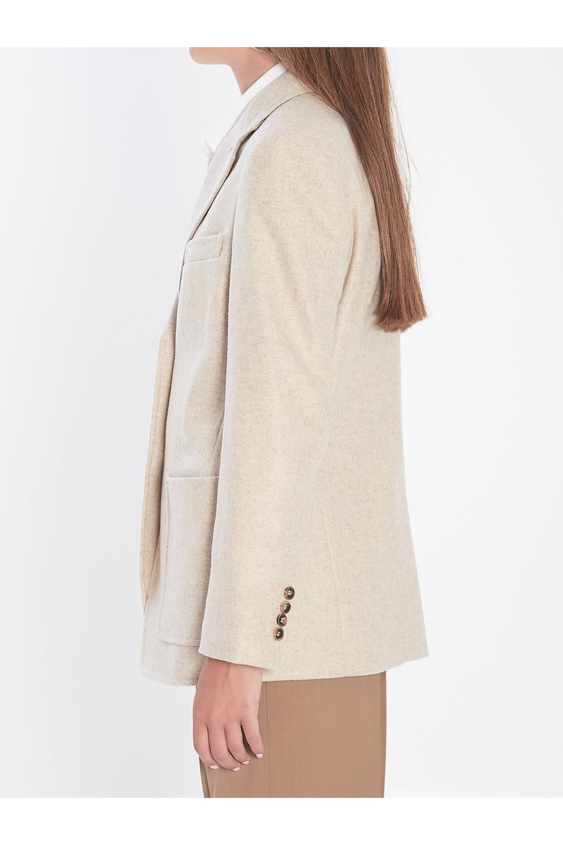 Single-breasted blazer in Shetland