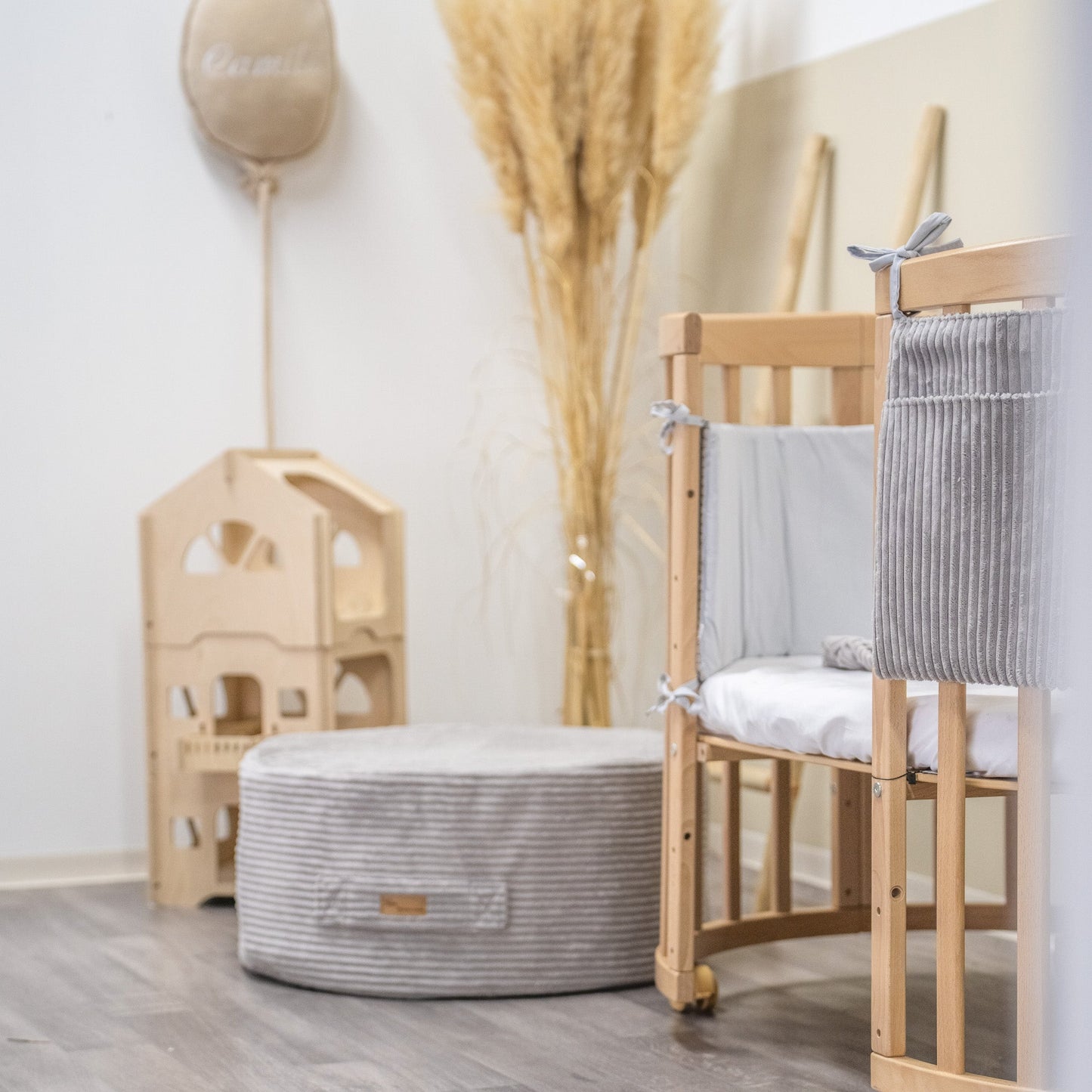 Sitzsack Cord mit Stauraum | Hide and Seat by Kisu