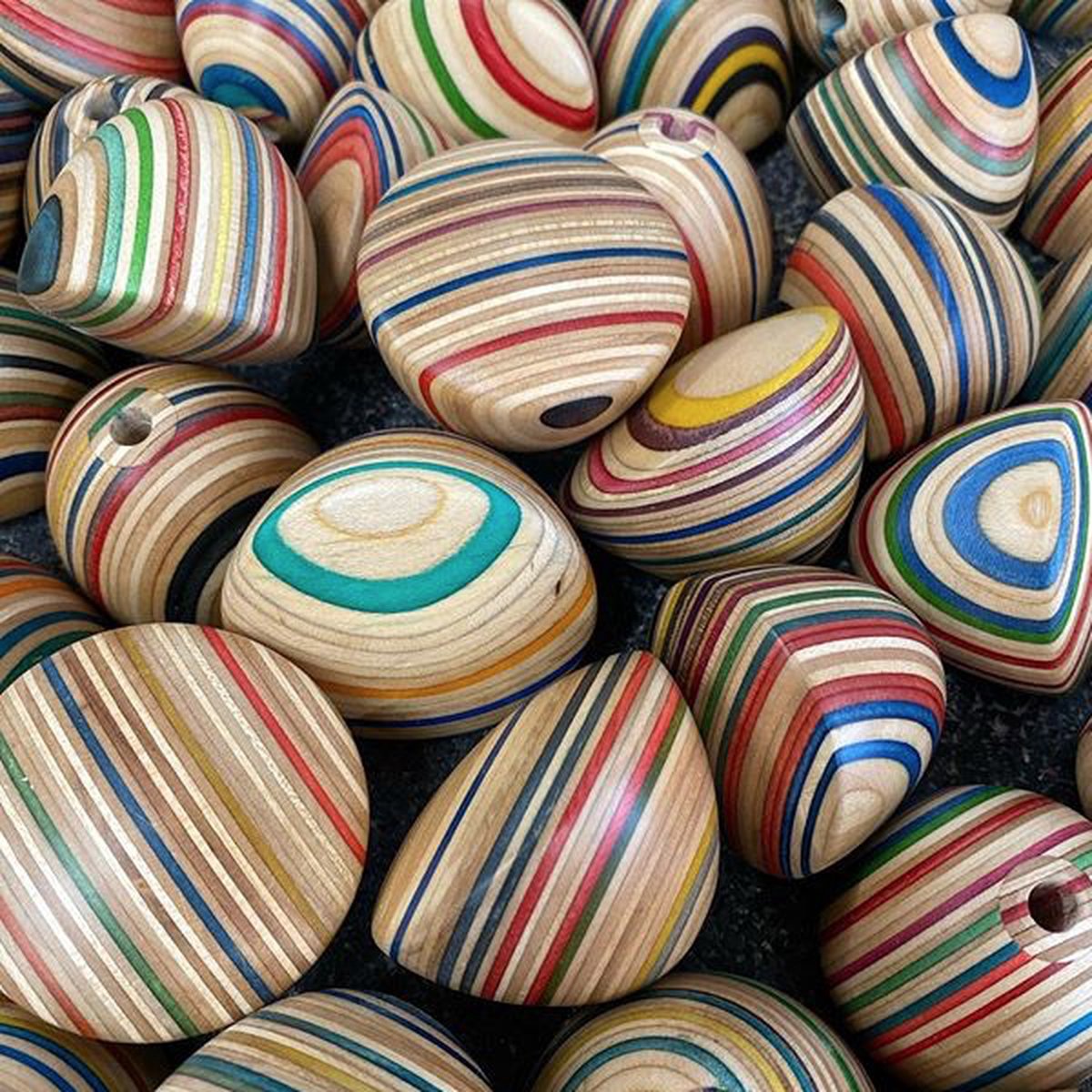 Comandante Beech Wood & Skateboard Knobs – 44mm & 55mm