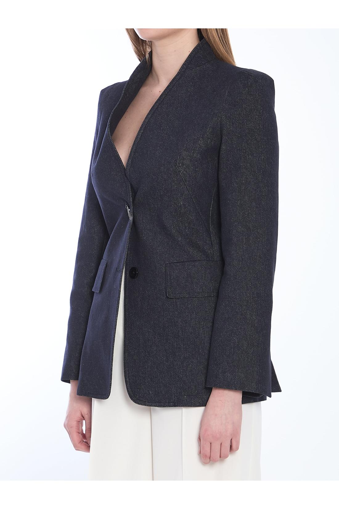 Slim-fit single-breasted blazer