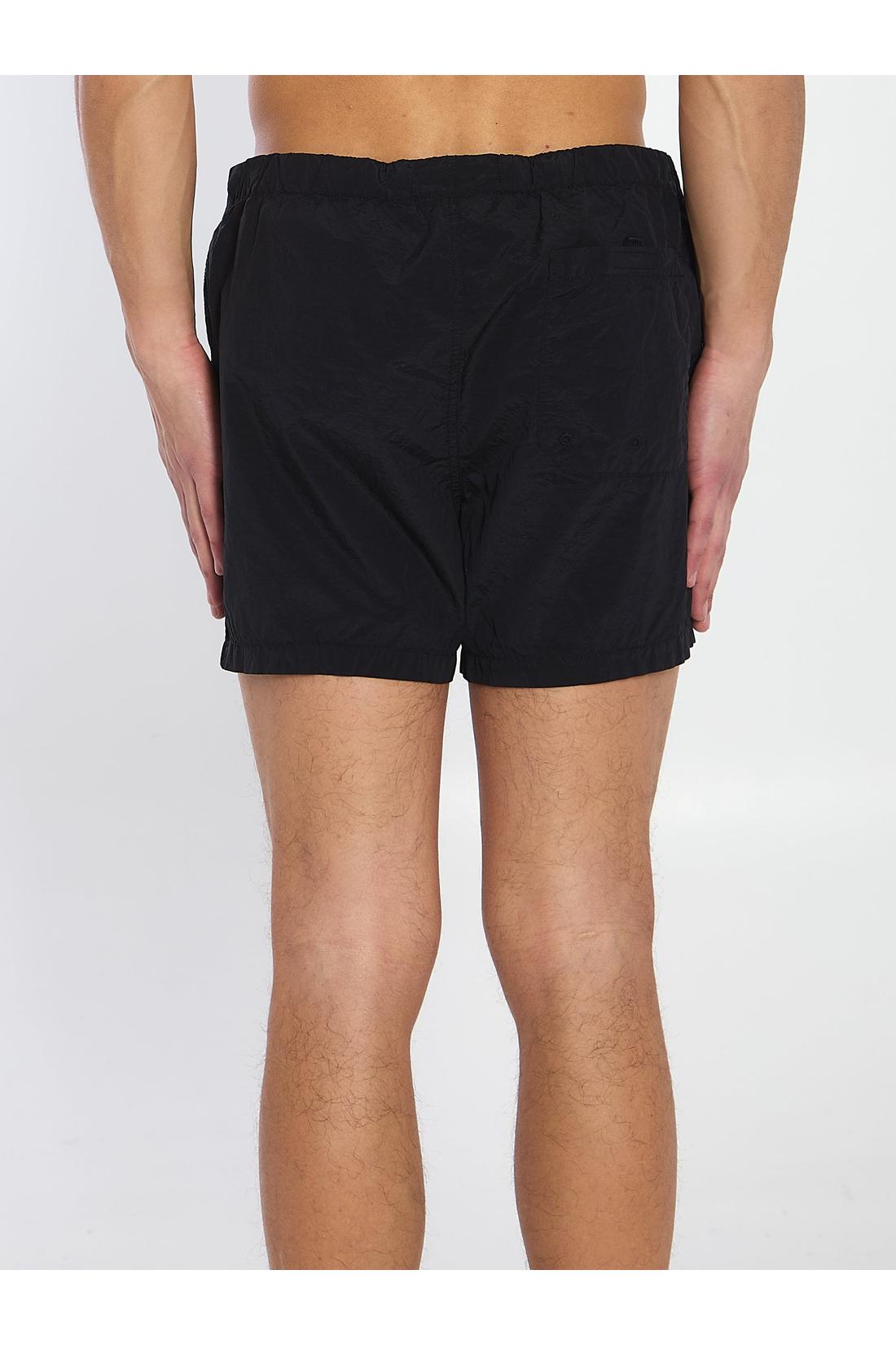 Slim swim trunks