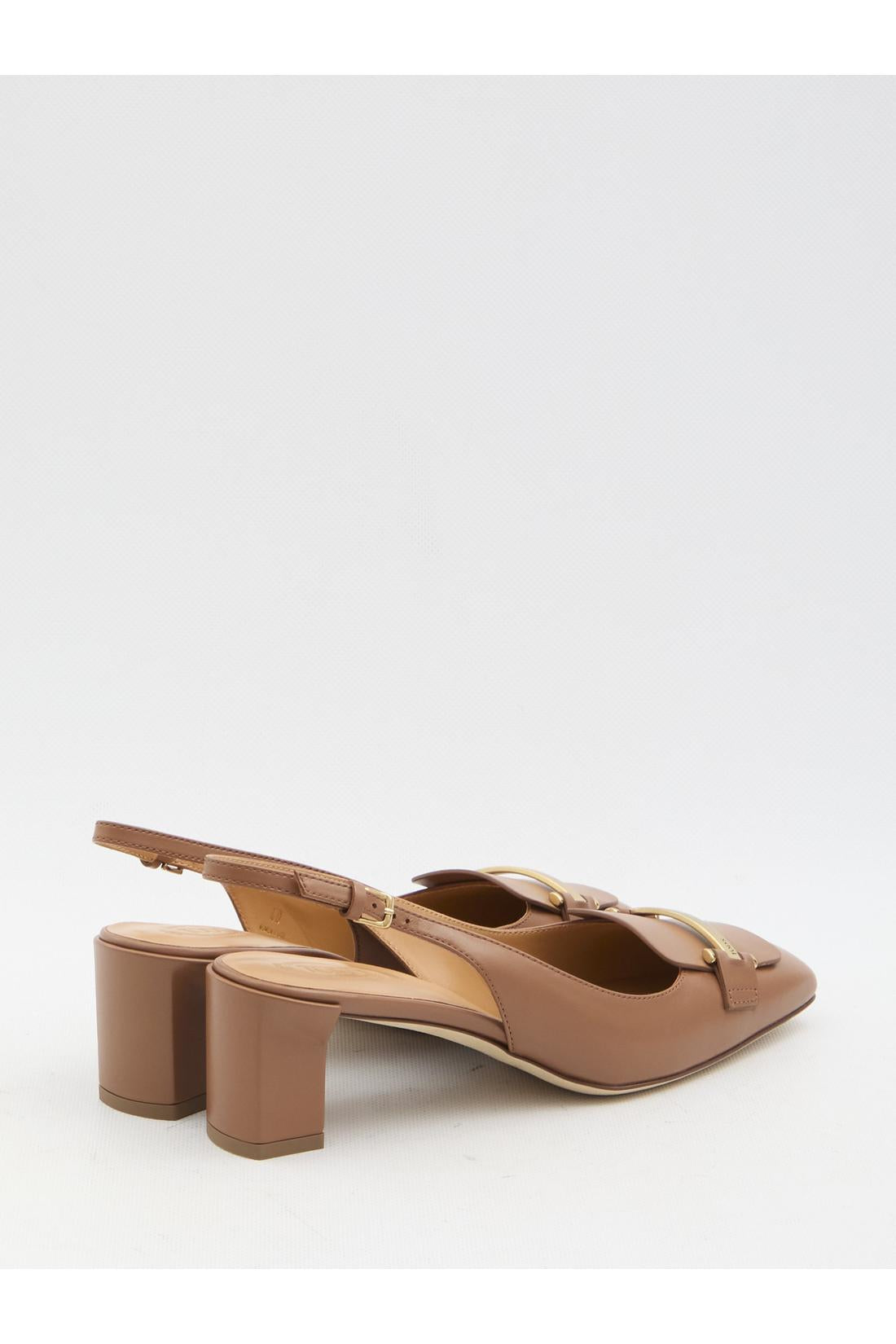 Slingback pumps