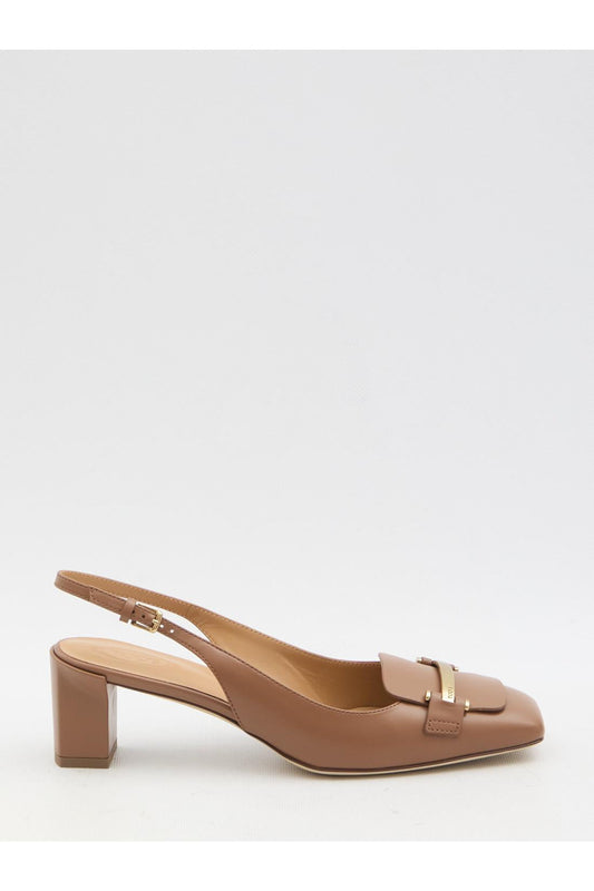 Slingback pumps