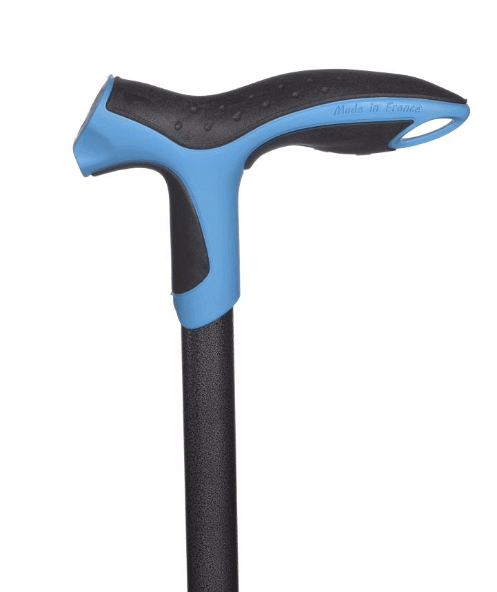 Antar Soft Step walking stick with anatomical handle - aluminum walking stick