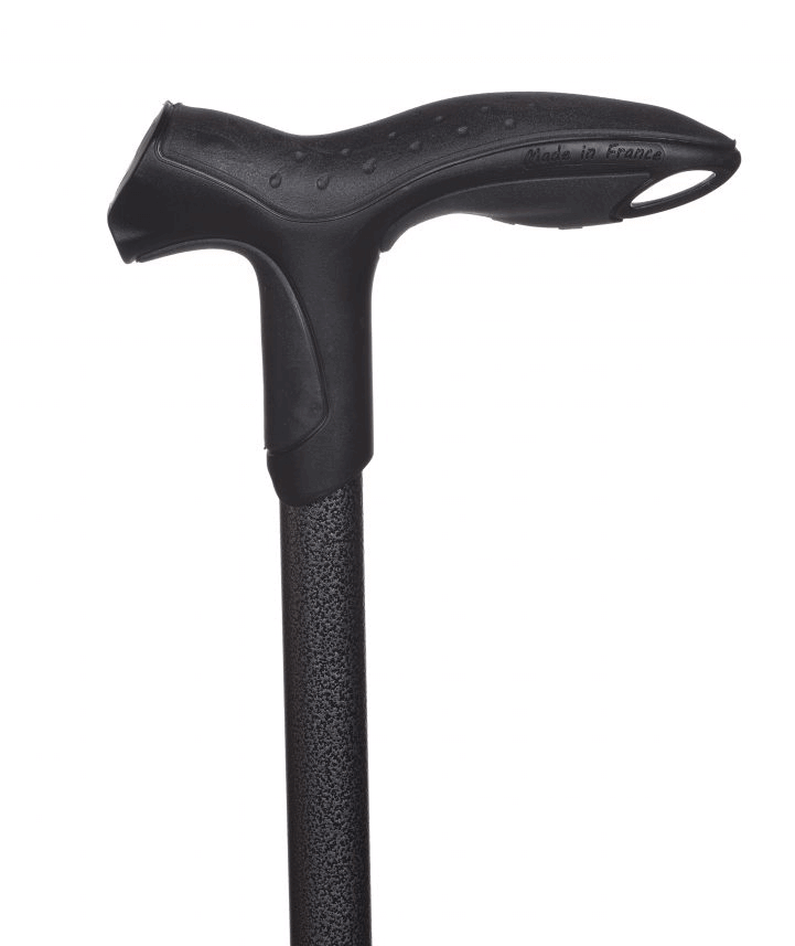 Antar Soft Step walking stick with anatomical handle - aluminum walking stick