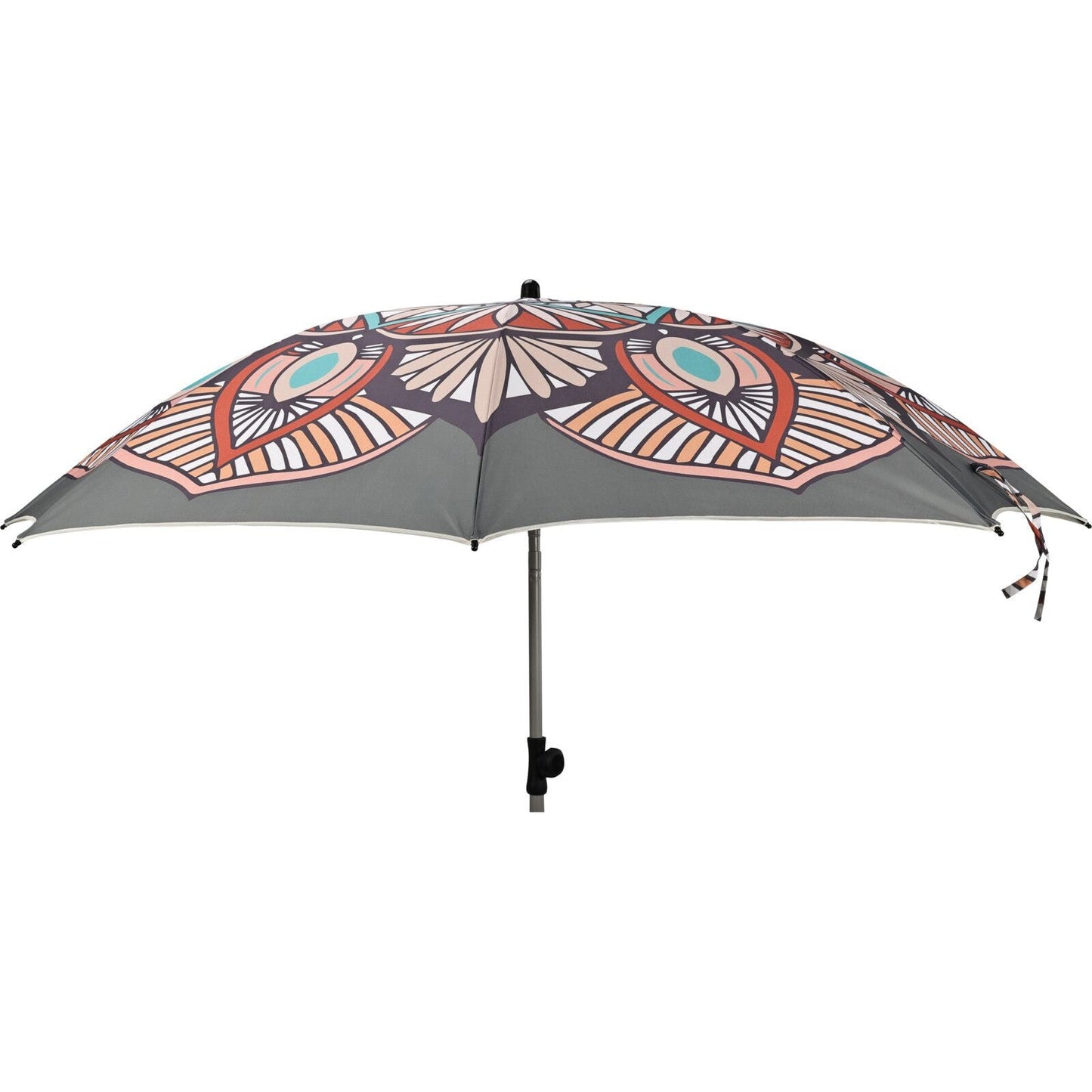 Sonnenschirm Strandschirm Marrakesch grau UV 50+ Knickbar 180 cm inkl. Schutzhülle