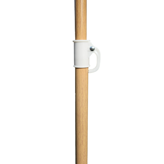 Sonnenschirm Strandschirm Balkonschirm grün creme braun 160 cm UV Schutz 30+