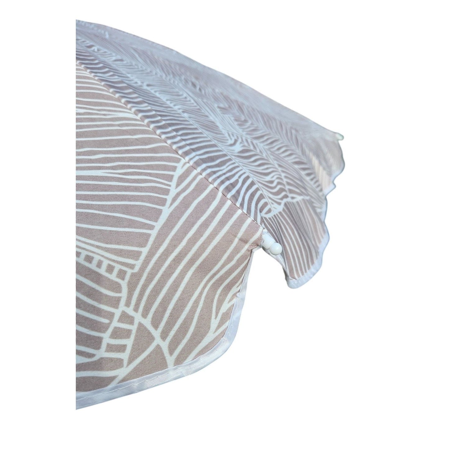 Sonnenschirm Strandschirm Balkonschirm grün creme braun 160 cm UV Schutz 30+