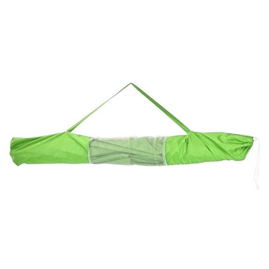 Sonnenschirm Strandschirm Strand Reise Stabil UV Schutz UPF 50+ grün 170 cm