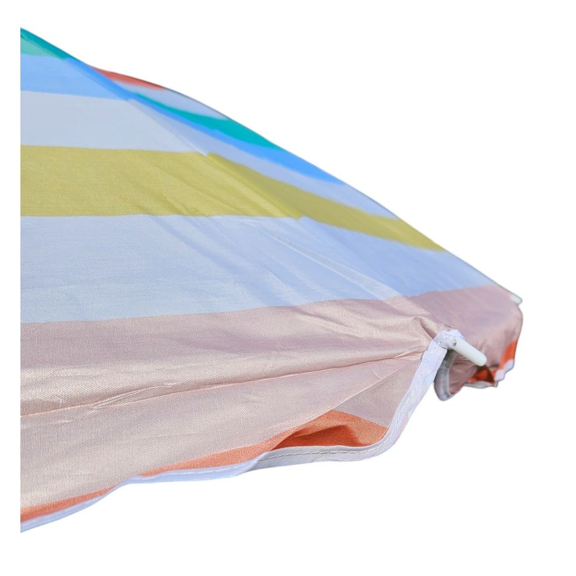 Sonnenschirm Strandschirm Balkonschirm UV Schutz 30+ gestreift 155 cm bunt