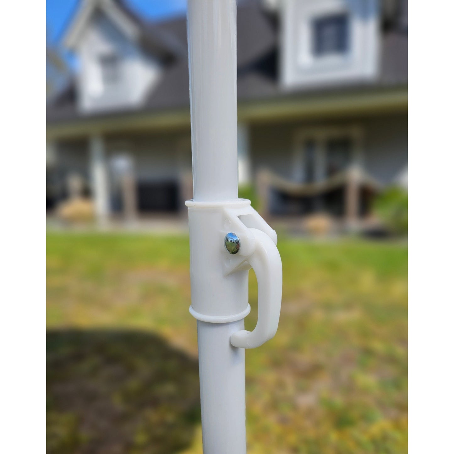 Sonnenschirm Strandschirm Balkonschirm UV Schutz 30+ gestreift 155 cm bunt