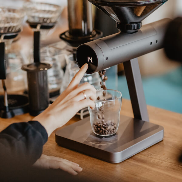 Acaia Orion Bean Doser – Precision Coffee Bean Weighing System