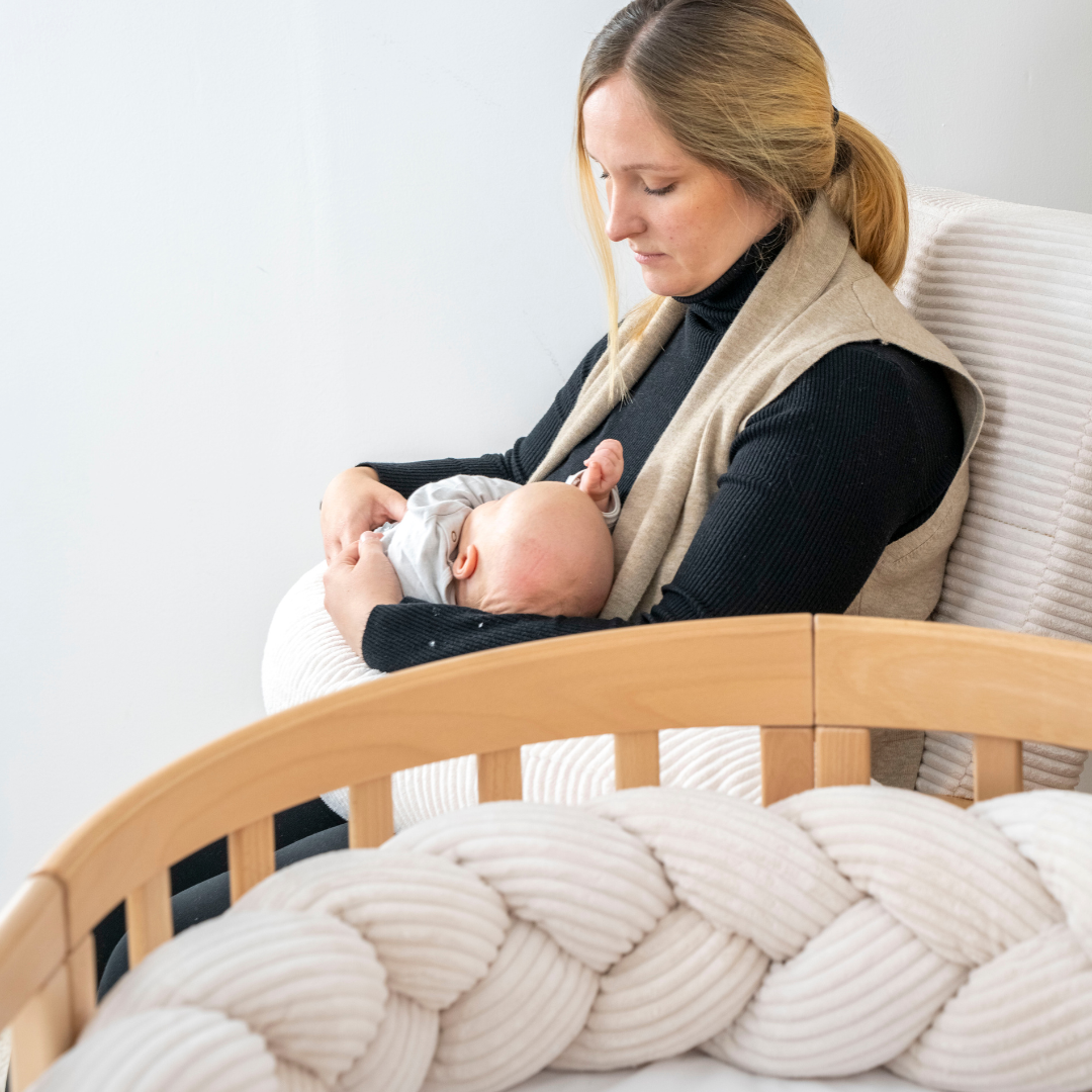 Stillkissen & Schwangerschaftskissen Cord XXL –  ergonomisch & stilvoll