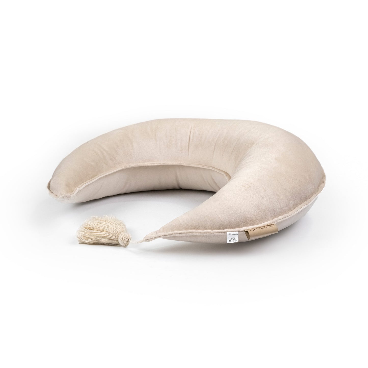 Stillkissen Halbmond Velours– Komfort, Unterstützung & vielseitige Nutzung
