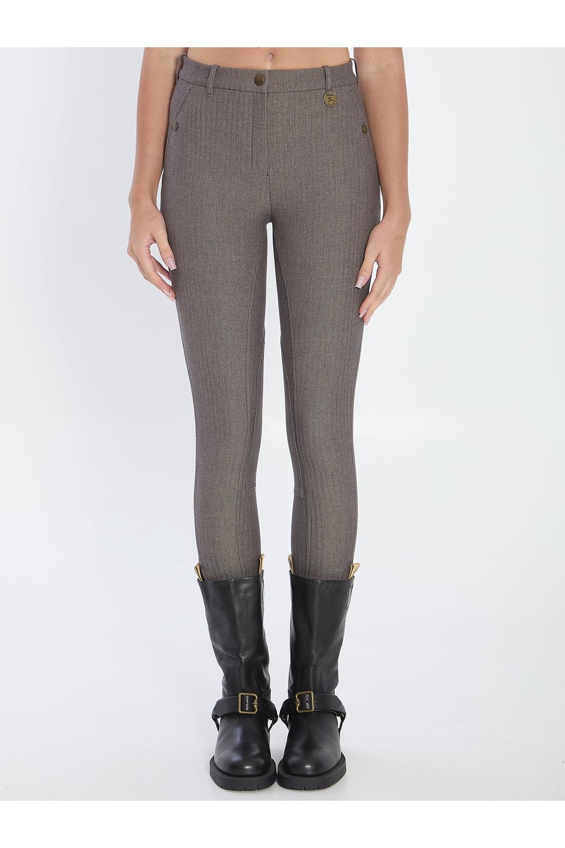 Stretch cotton Jodhpur trousers