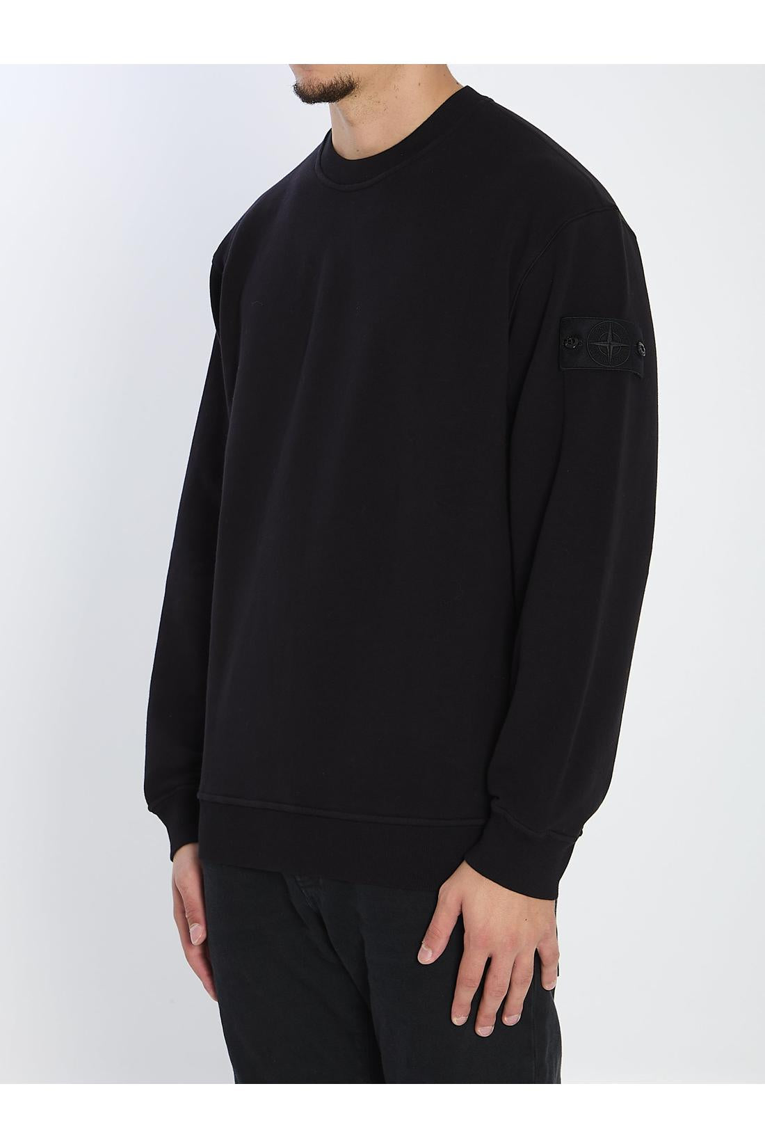 Stretch cotton fleece
