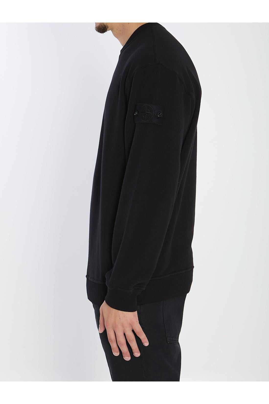 Stretch cotton fleece