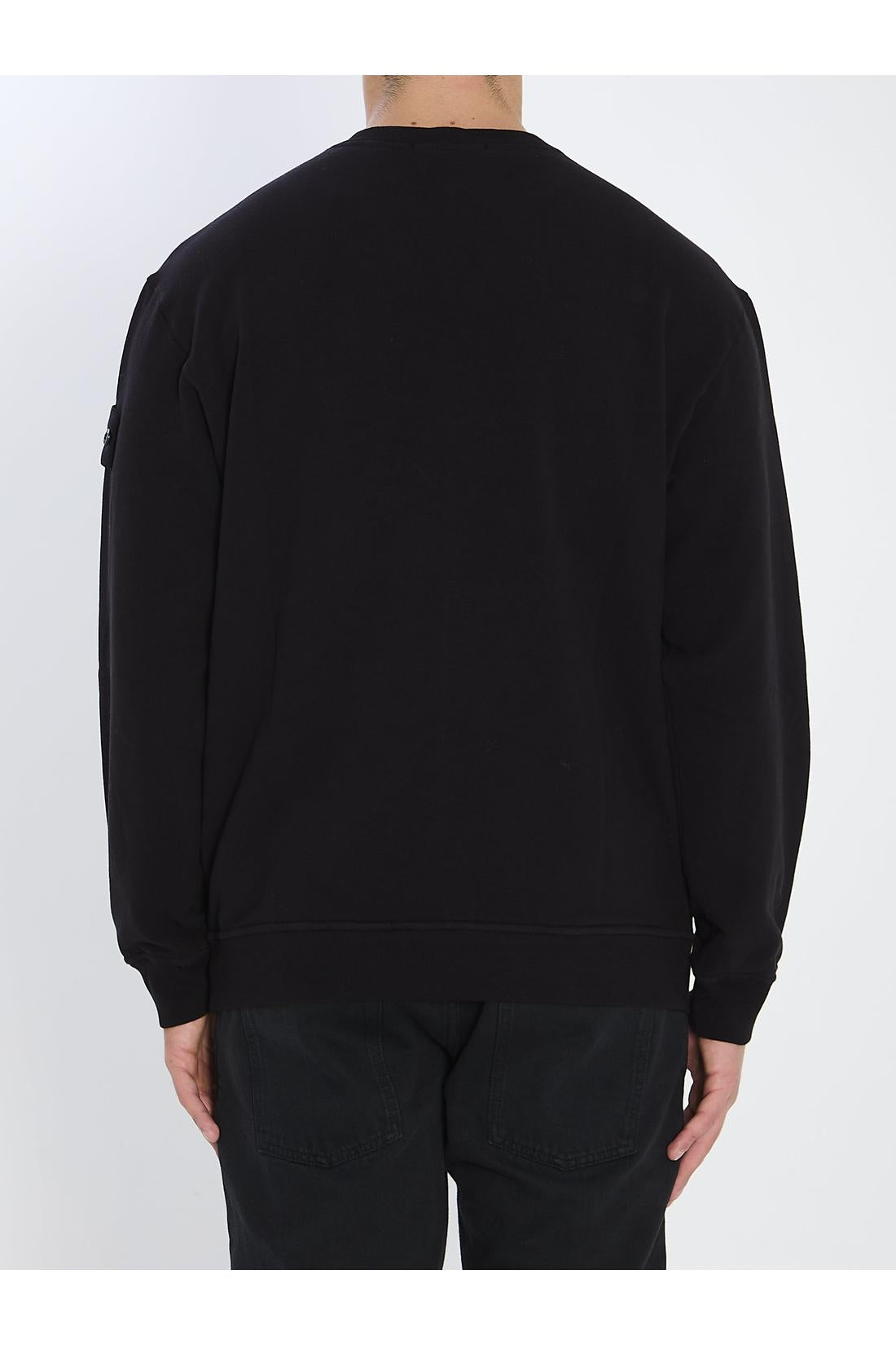 Stretch cotton fleece