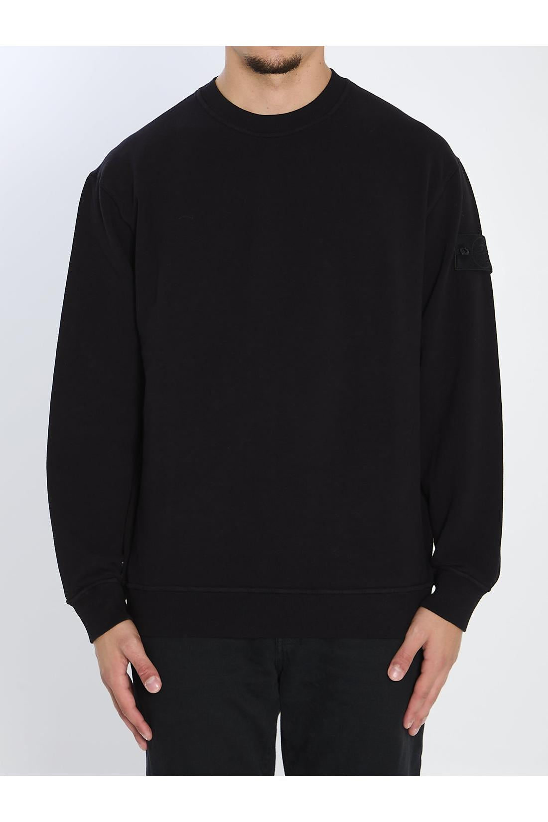 Stretch cotton fleece
