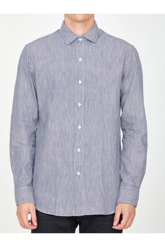 Striped cotton shirt