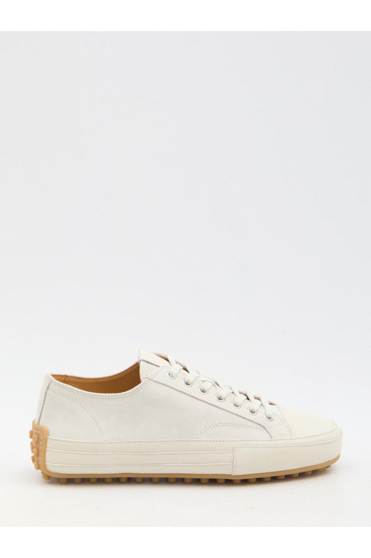 Suede leather sneakers