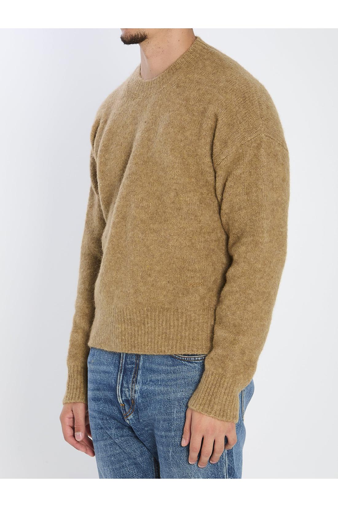 Sweater in alpaca and wool