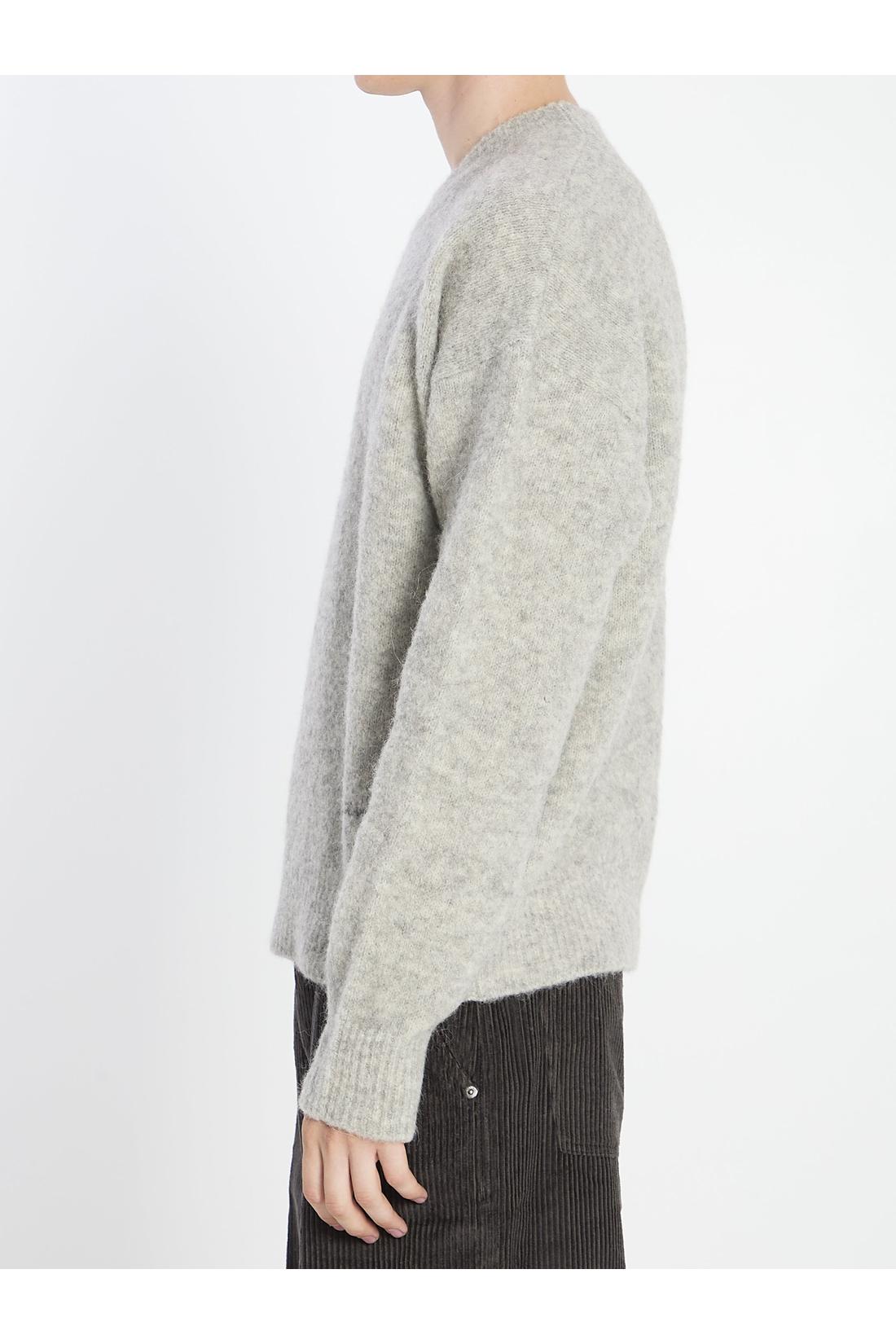 Sweater in alpaca and wool