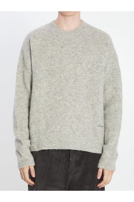 Sweater in alpaca and wool