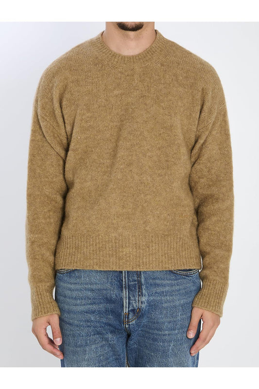 Sweater in alpaca and wool