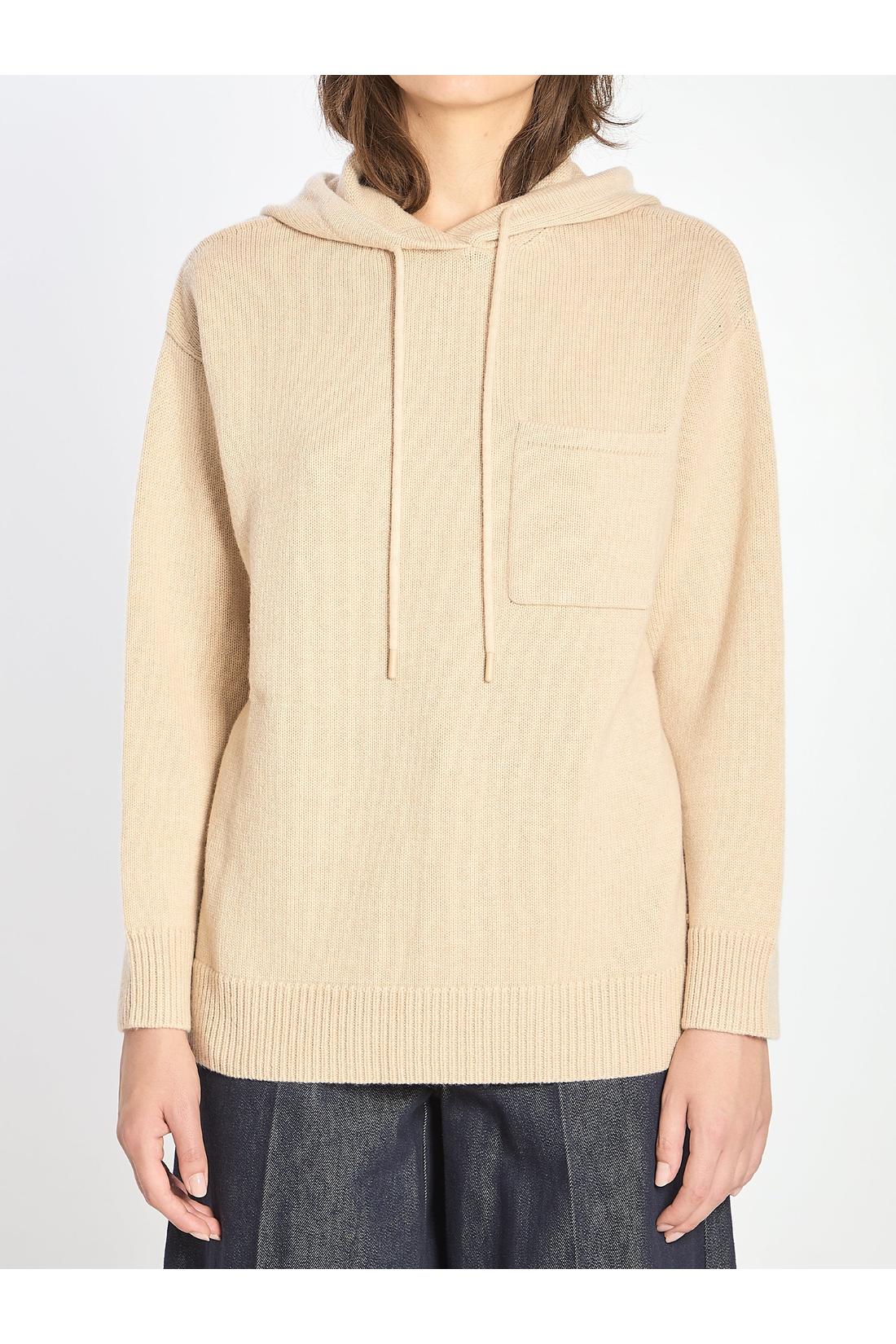 Sweatshirt in wool and cashmere