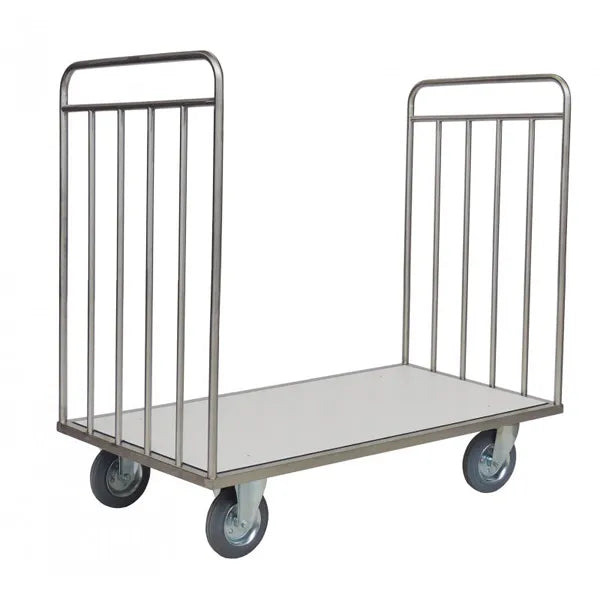 Novocal Transportwagen ohne Rückwand Rahmen: Edelstahl Sämtliche Rohrverbindungen sind rundum vers | Packung (1 Stück)