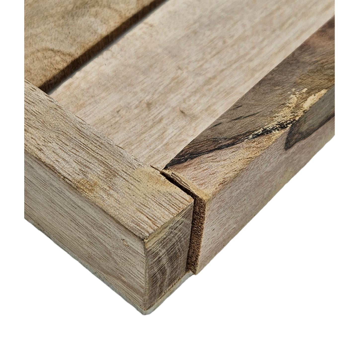 Tablett Dekotablett Holz Mangoholz braun Deko Tischdeko Mango Holztablett B-WARE