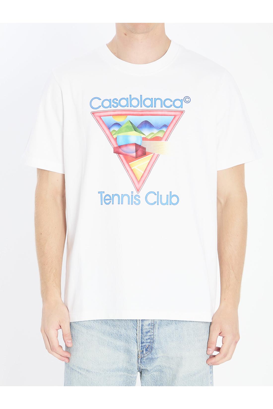 Tennis Club Icon printed t-shirt