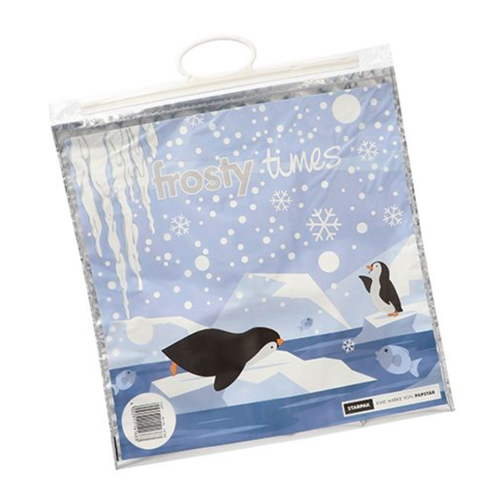 Starpak Tiefkühltaschen LDPE 12 l 47 x 43 cm "Frosty Times" | Packung (1 Stück)