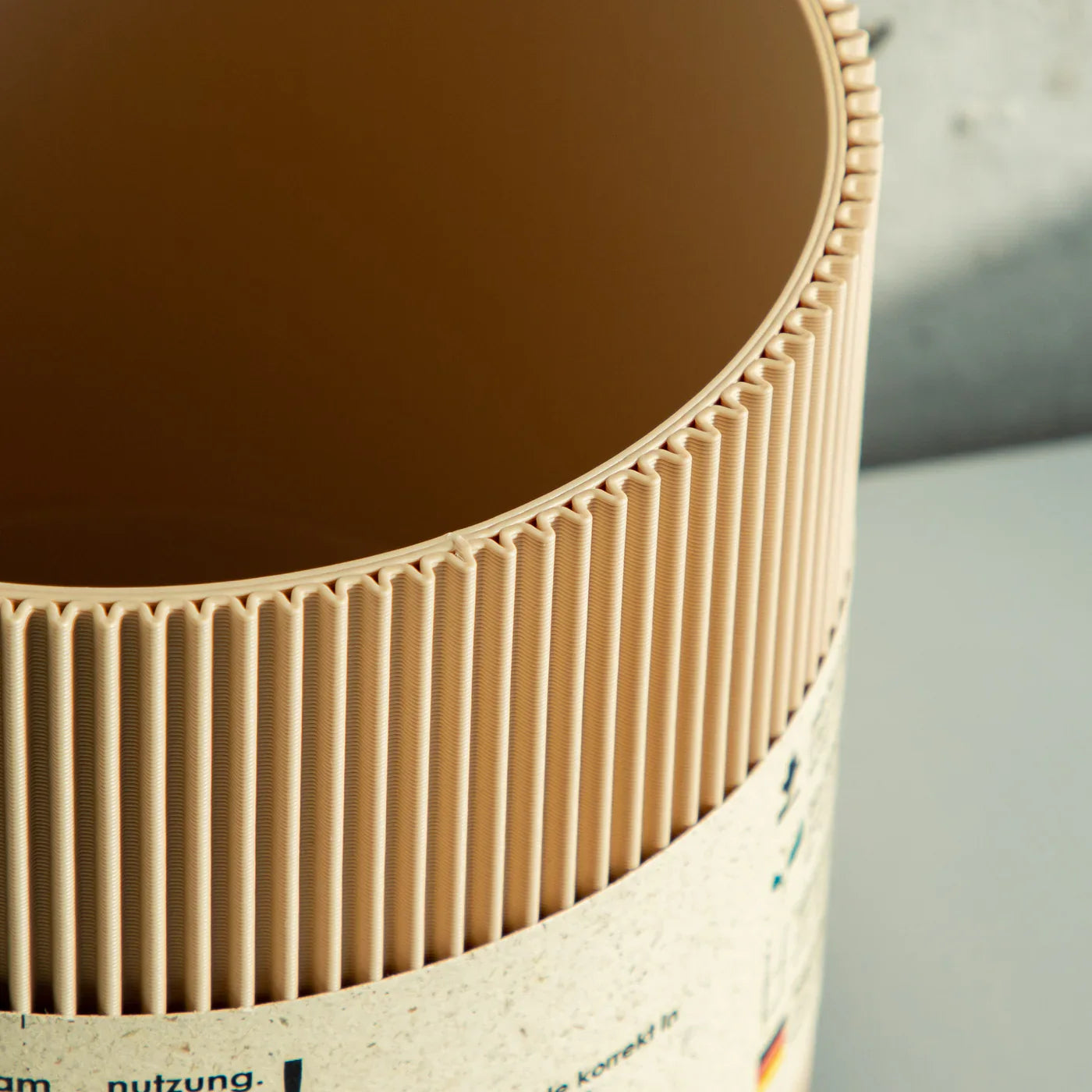 Straight - Pot - Beige 15cm