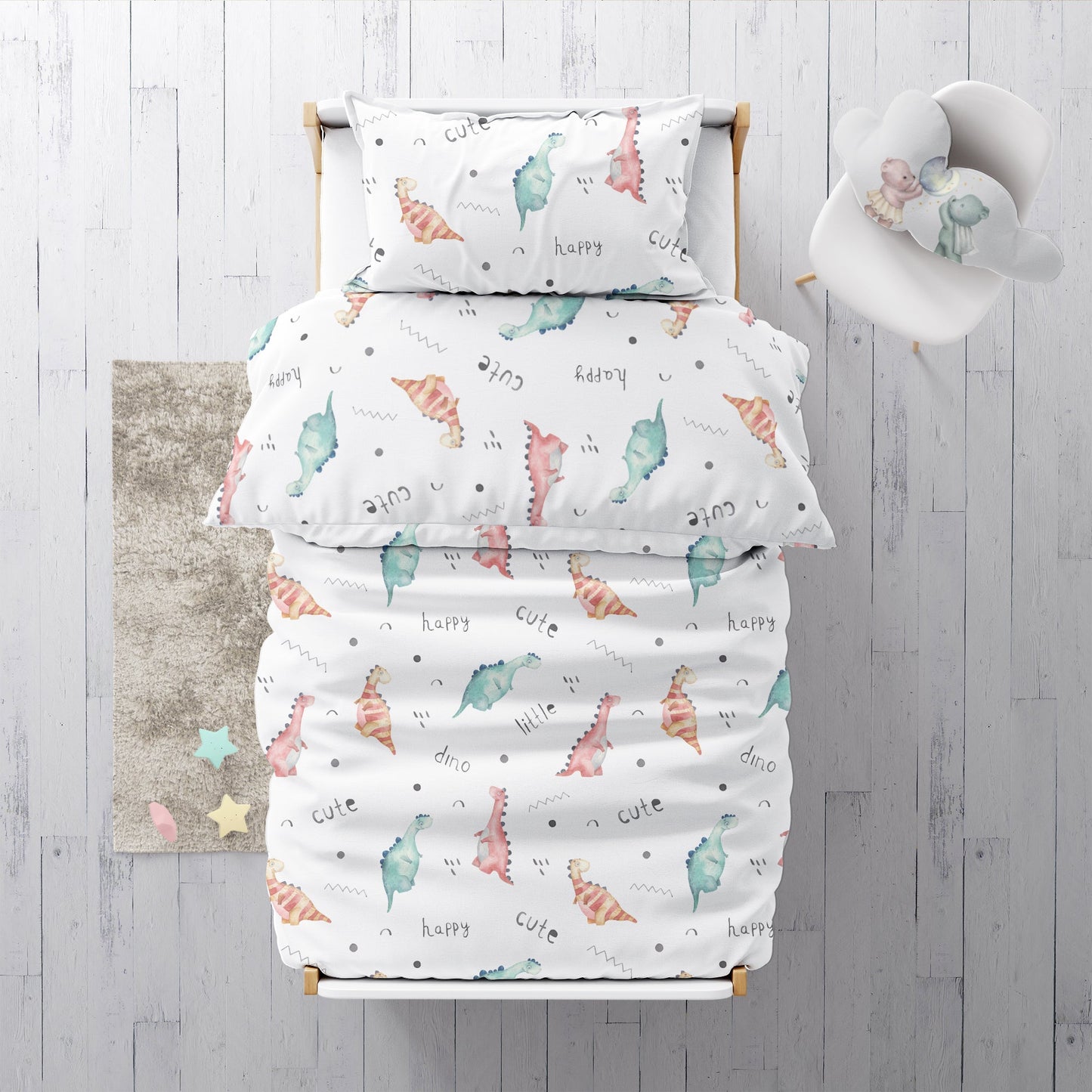 "Little Dino" Premium Children's Bedding