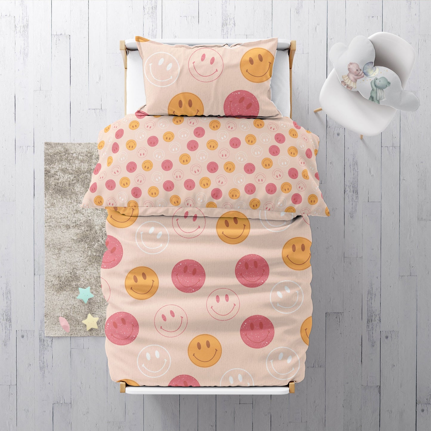 "Smileys" Premium Children's Bedding