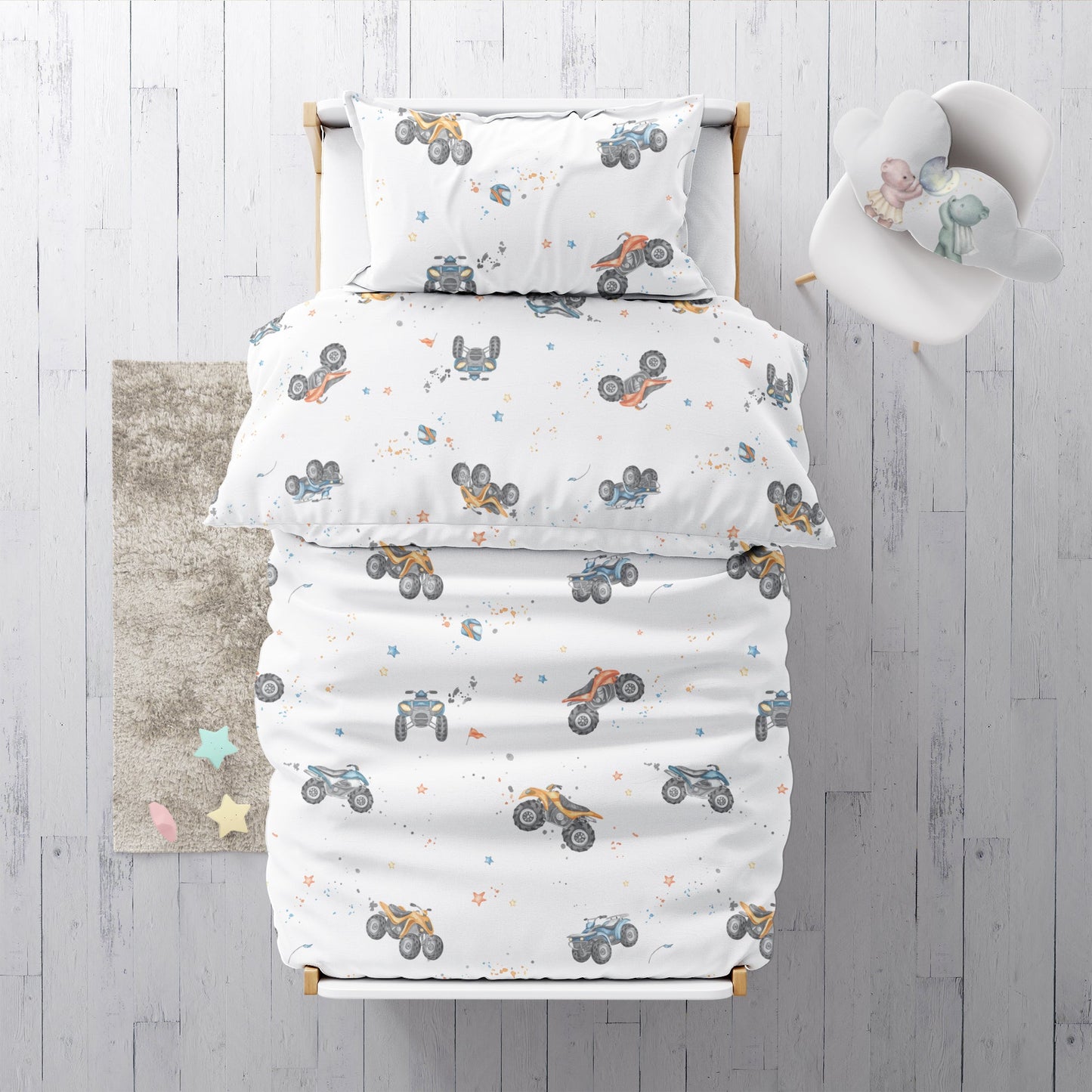 "Quads" Premium Children's Bedding