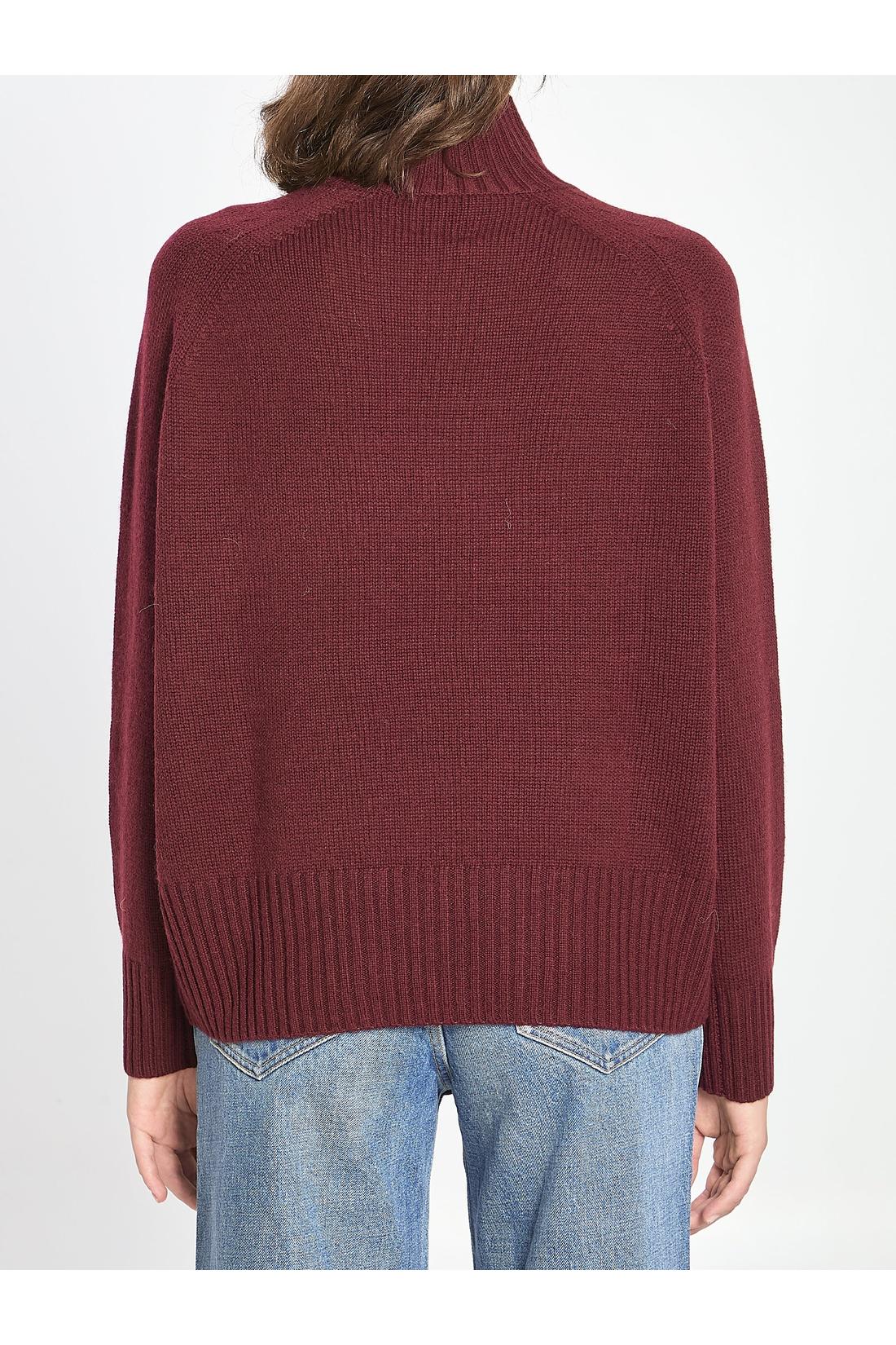 Turtleneck in wool and cashmere