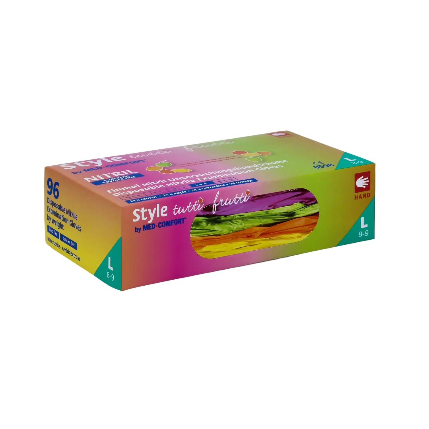 AMPri Med-Comfort Bunte Nitrilhandschuhe