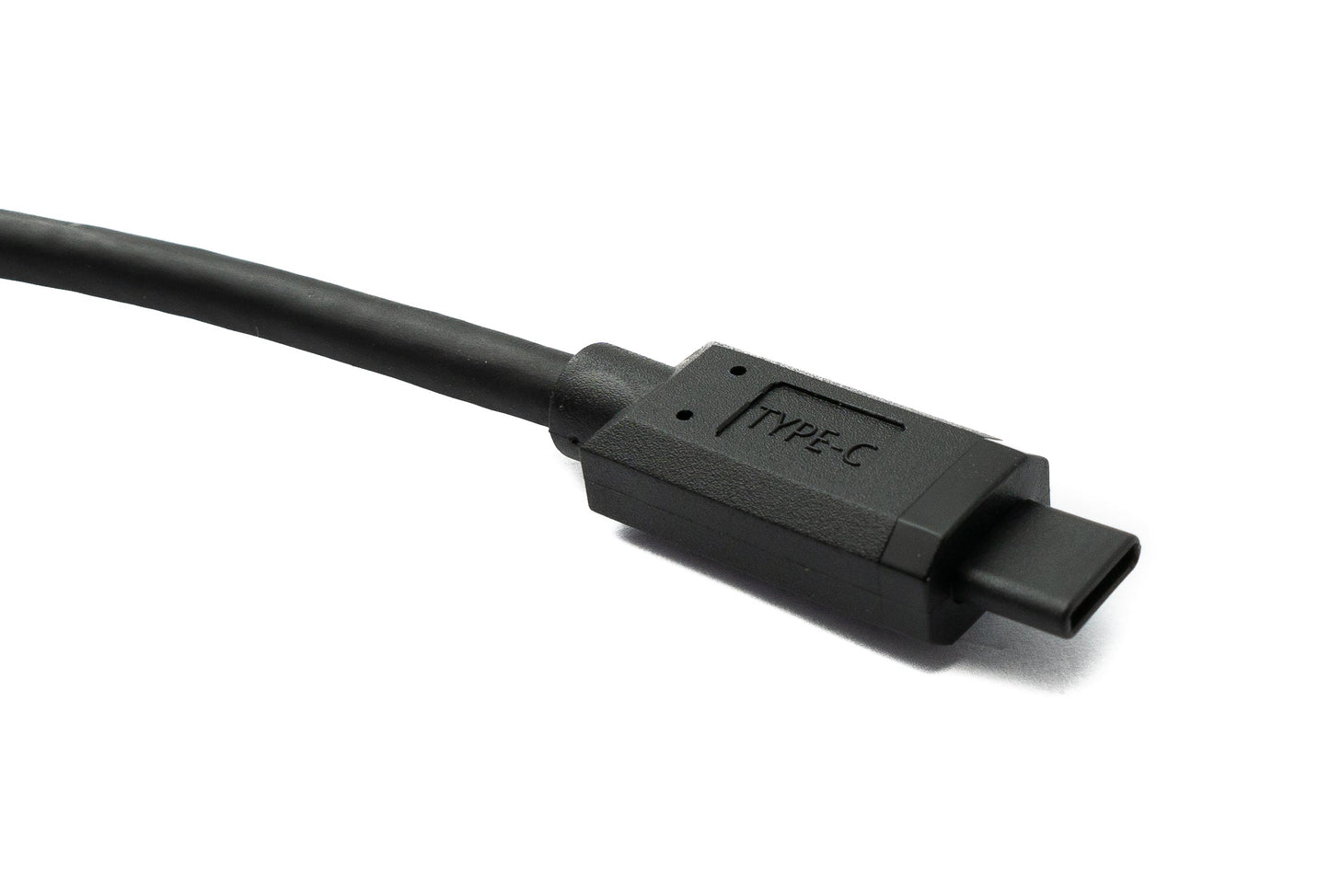 SYSTEM-S USB 3.1 Gen 2 Type C snúra 30 cm karlkyns í karlkyns 10 Gbit/s 100W rispuvörn horn