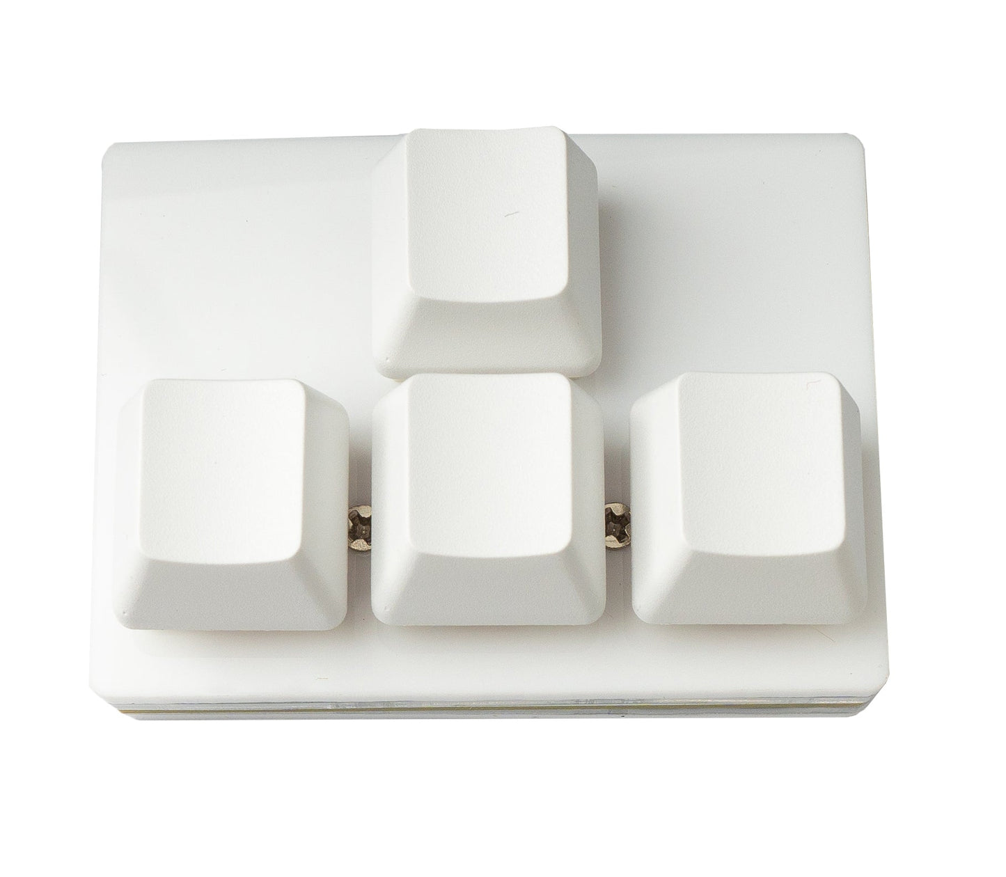 USB HID Mini Keypad WASD 4 Tasten programmierbar mechanisch RGB LED PC Pfeiltasten Hotkeys Weiß