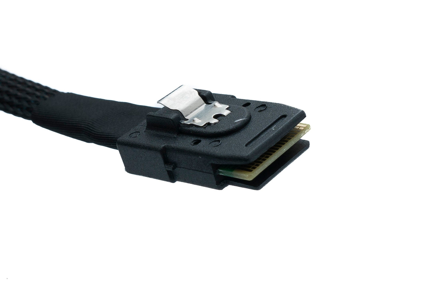 SYSTEM-S SFF-8087 cable 100 cm Mini SAS 36 pin to 4x SATA 7 pin angle for RAID hard drive motherboard