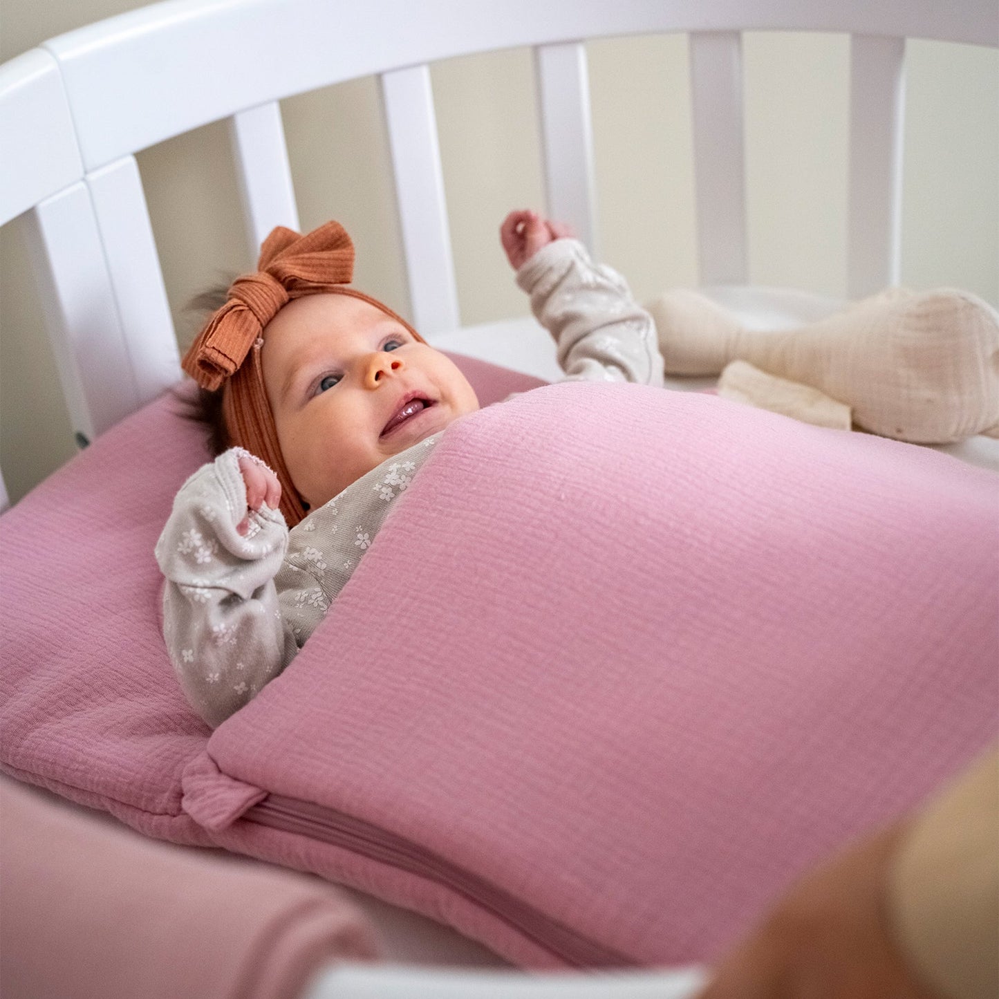 Babyschlafsack Sleepy Musselin – Atmungsaktiver Ganzjahresschlafsack