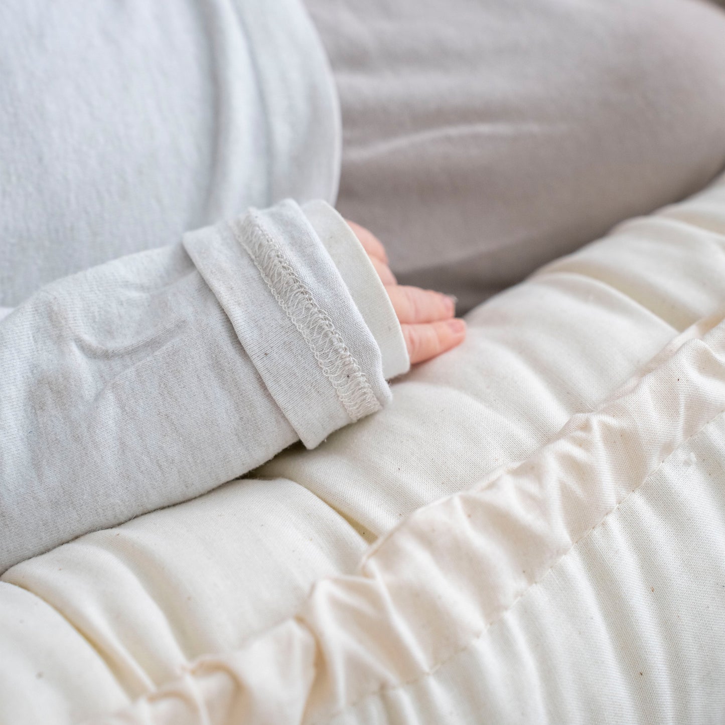 Babynestchen Bio Baumwolle – mitwachsender & nachhaltiger Baby-Kokon