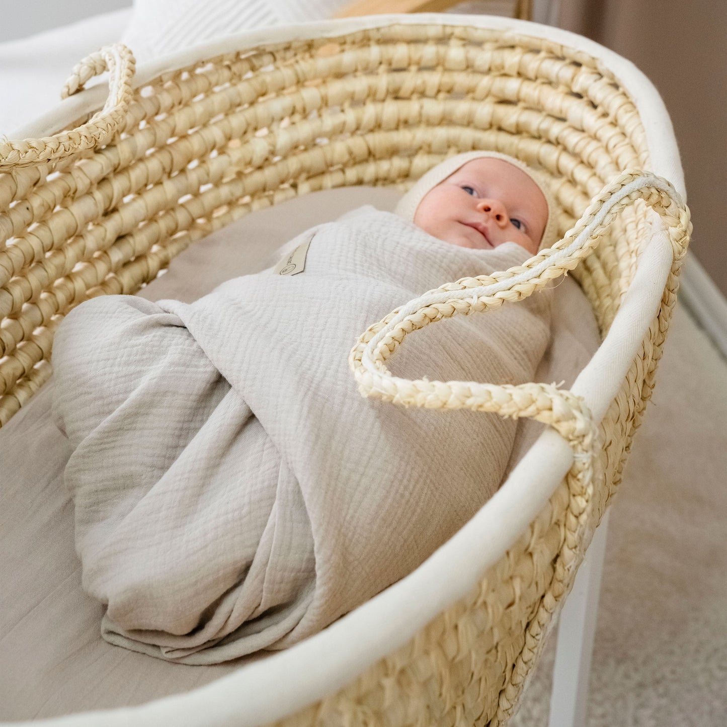 Decke Musselin - Mulltuch, Schmuse- & Puckdecke