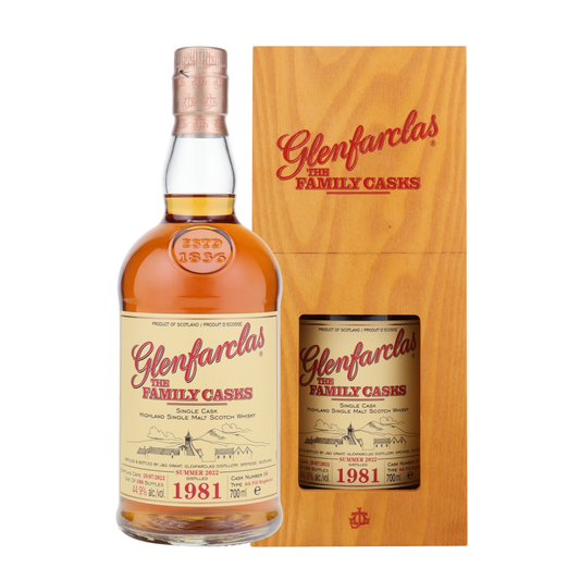 Glenfarclas 1981/2022 - Fjölskyldukökurnar - Sumar 2022